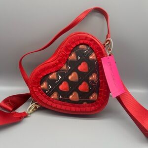 Betsey Johnson Valentine’s Day box of chocolate purse
